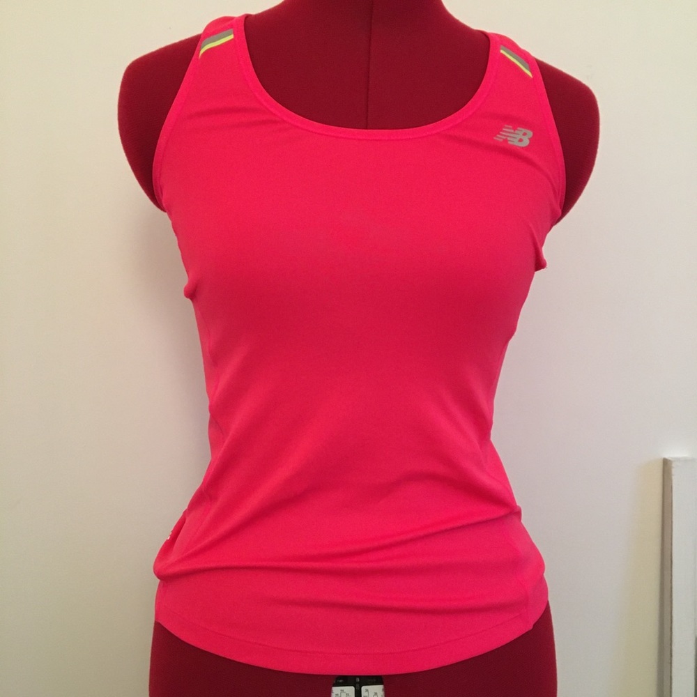 Small pink sport camisole from New Balance.